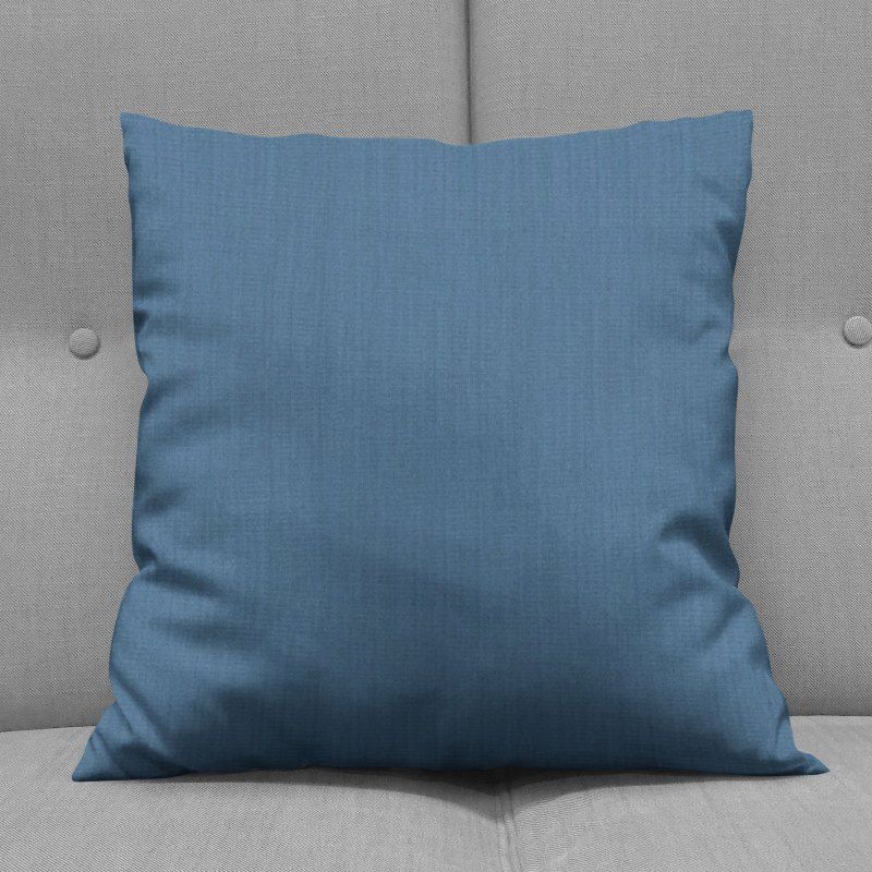Bonny Navy Plain Fabric Cushions Online