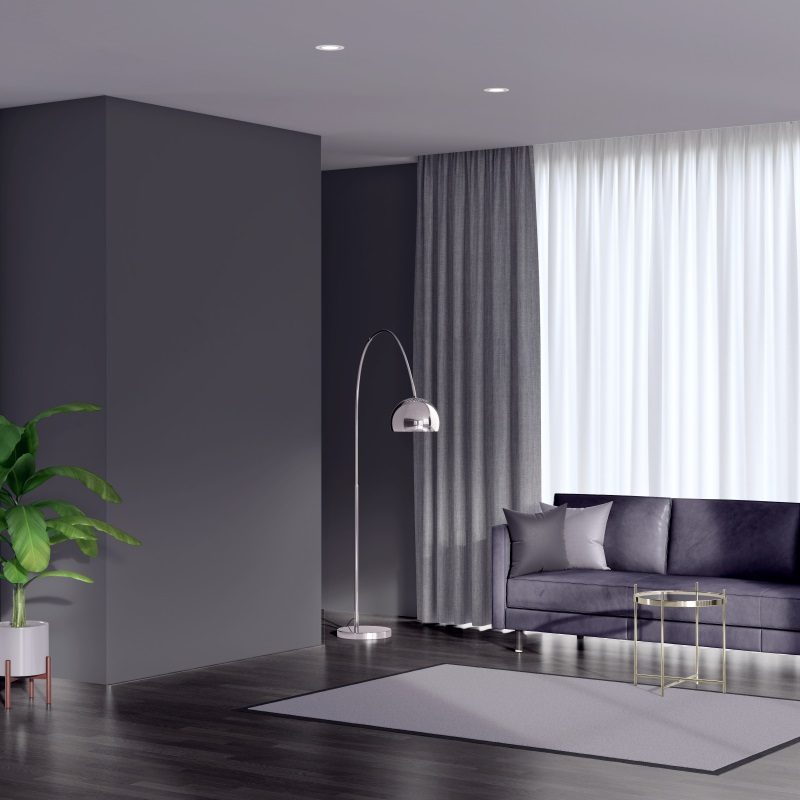 Bonny Metal Plain Fabric Curtains for Sale