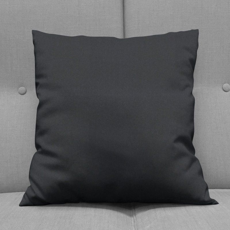 Bonny Onyx Plain Fabric Cushions Online
