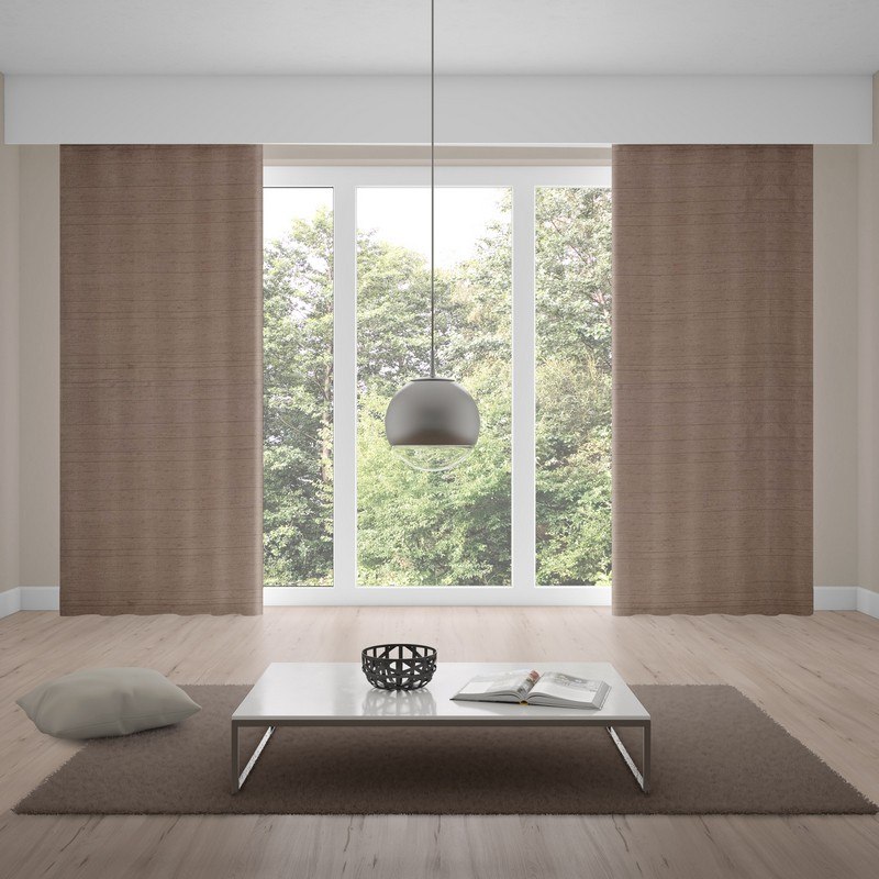 blackout curtains luxe bronze