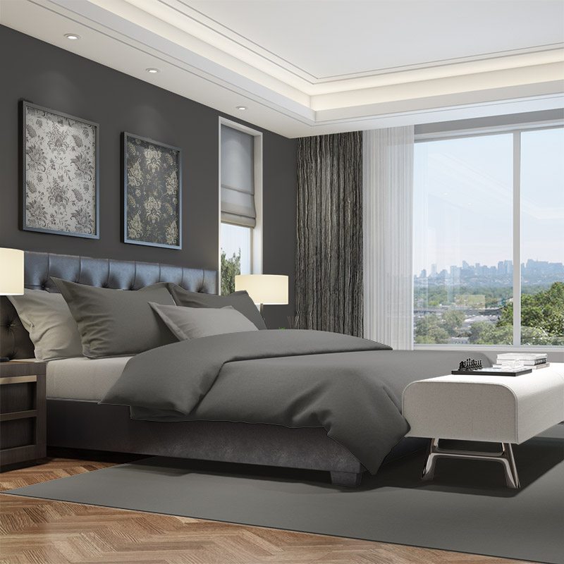 blackout curtains turbulent storm