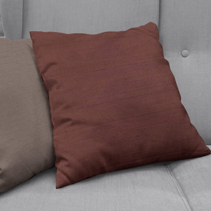 cushions luxe berry