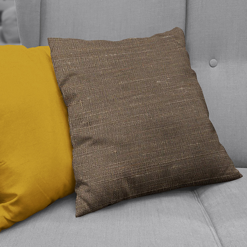 Cushion Silk Road Burnt Amber