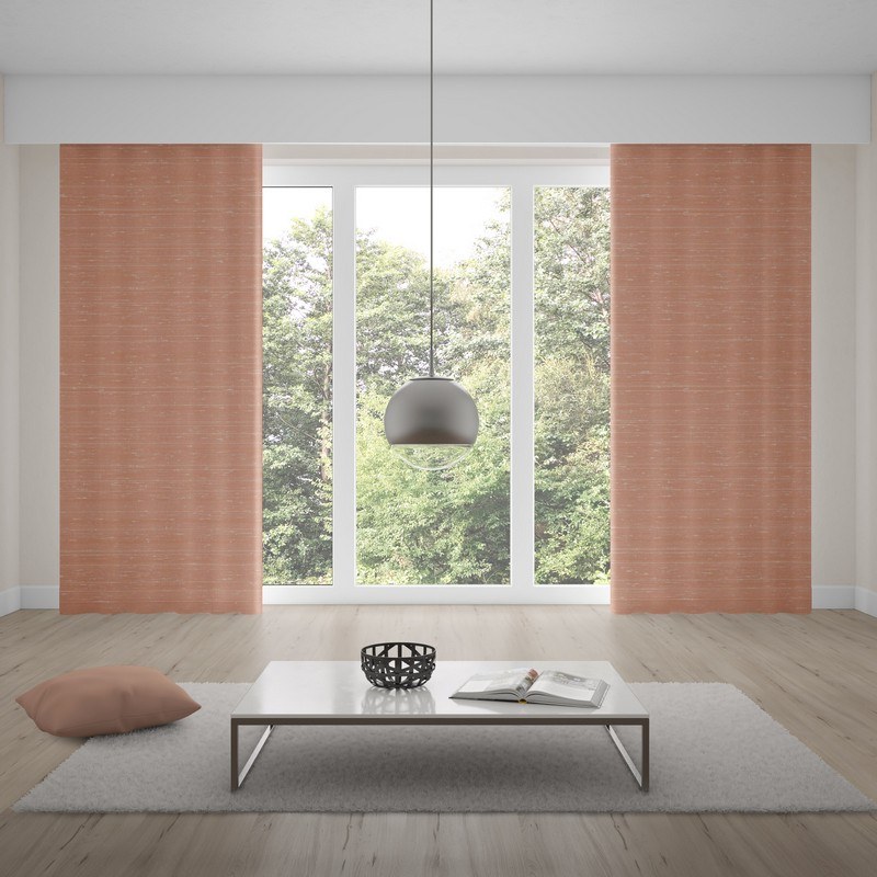 blackout curtains luxe peach