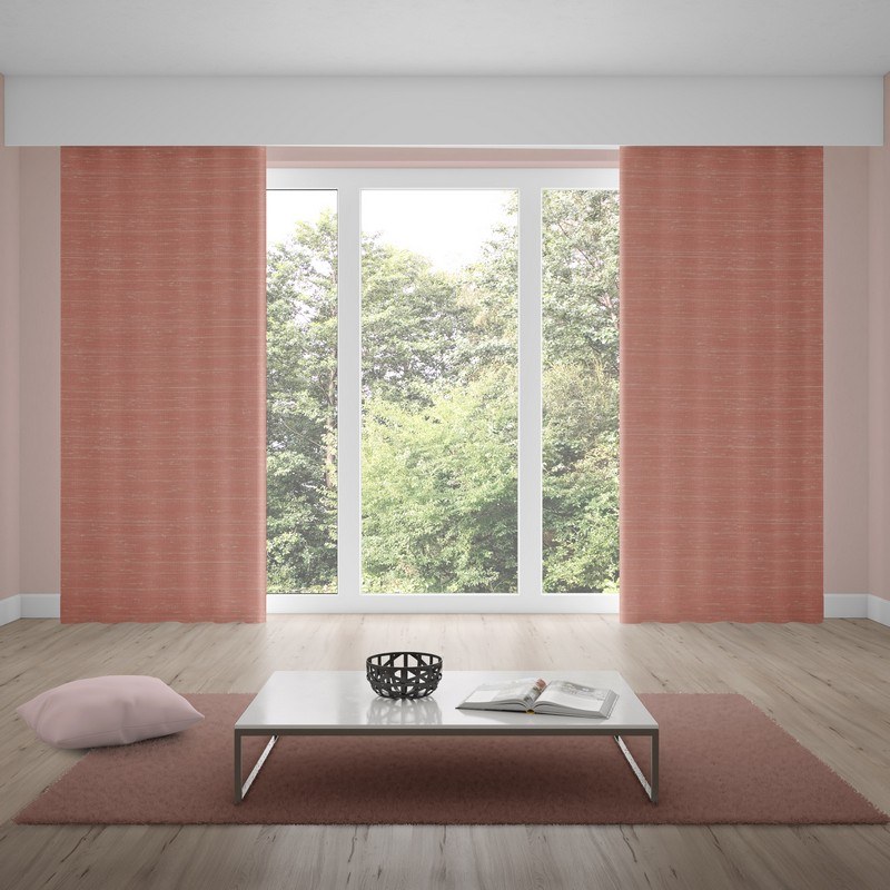 blackout curtains luxe salmon