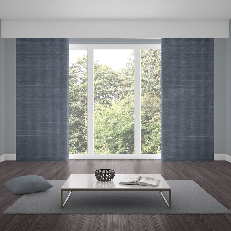 blackout curtains luxe slate