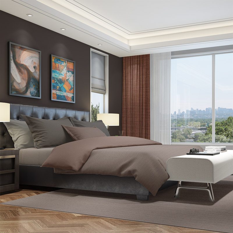 blackout curtains silk road burnt sienna