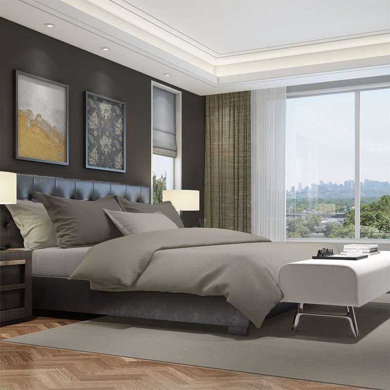 blackout curtains silk road metal