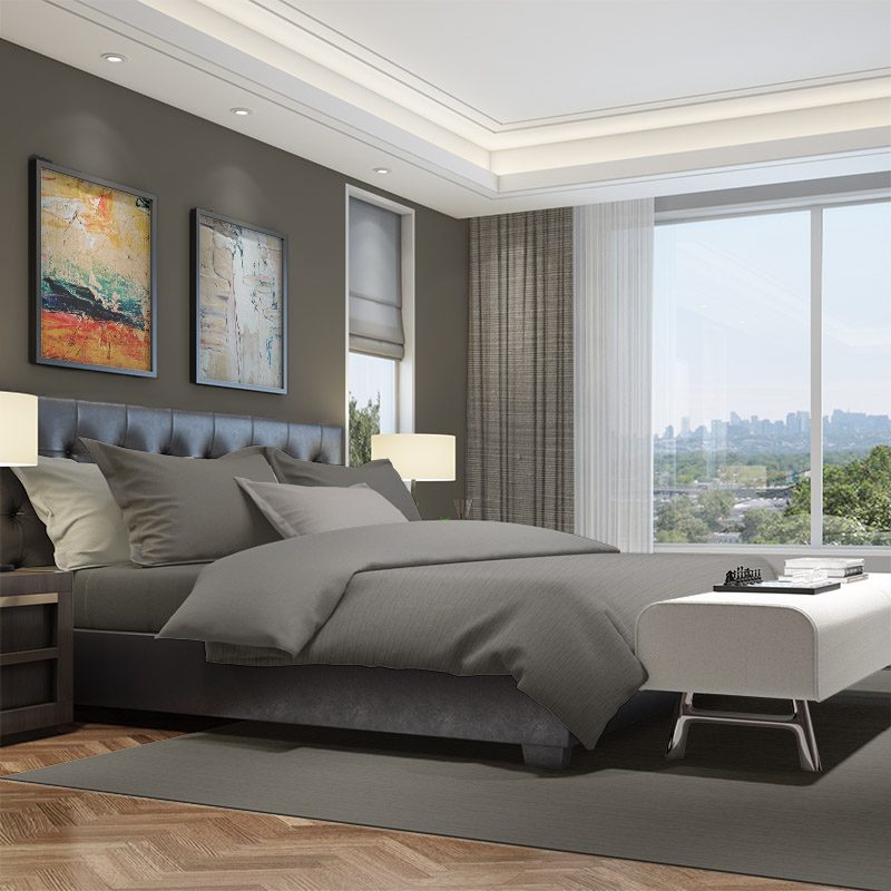 blackout curtains silk road pebble