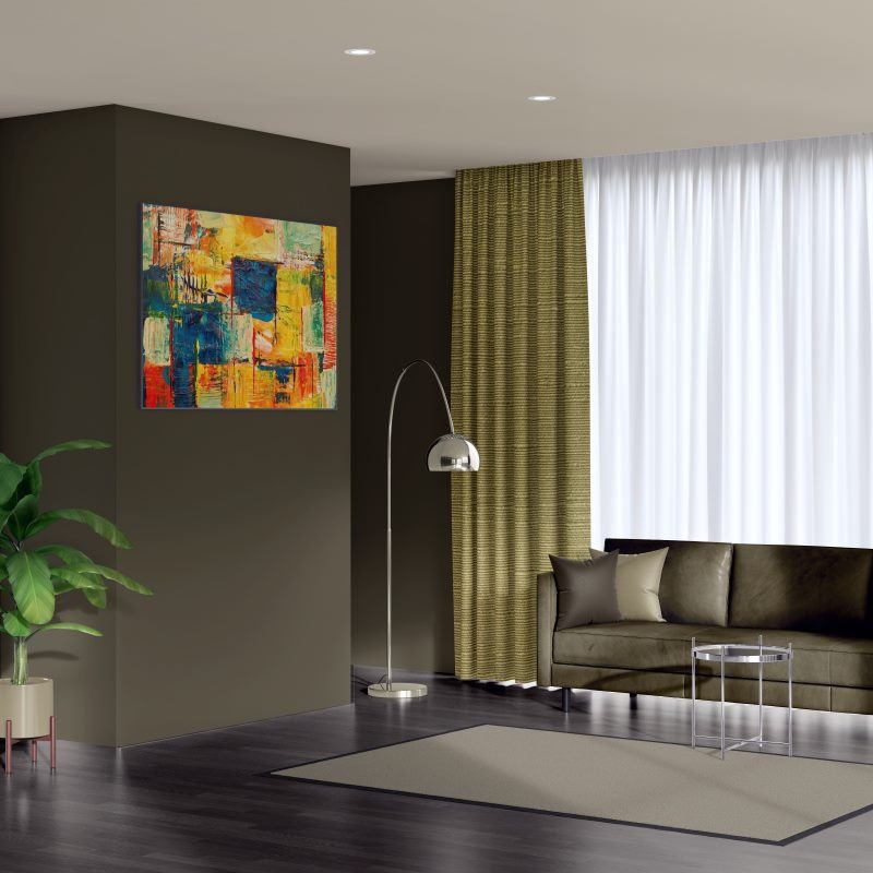 blockout curtains nz silk road golden olive