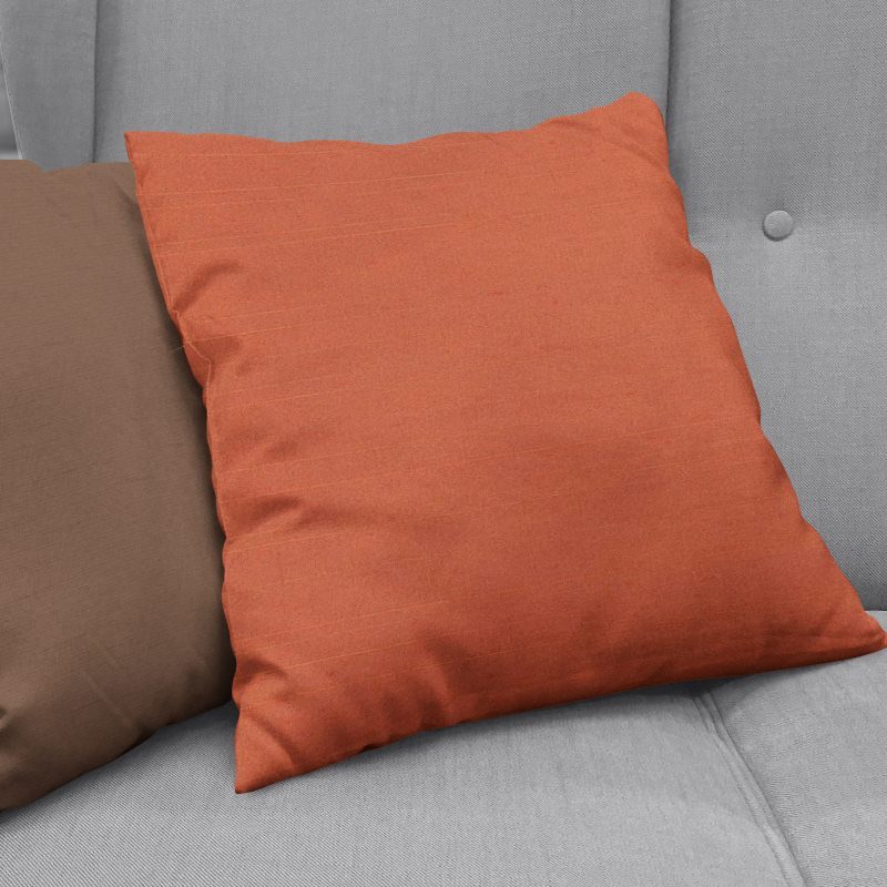 cushions luxe paprika