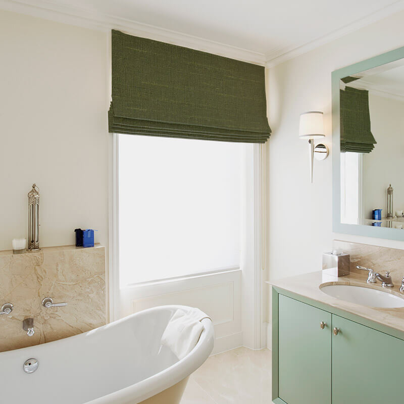 ready made blinds silk road moss