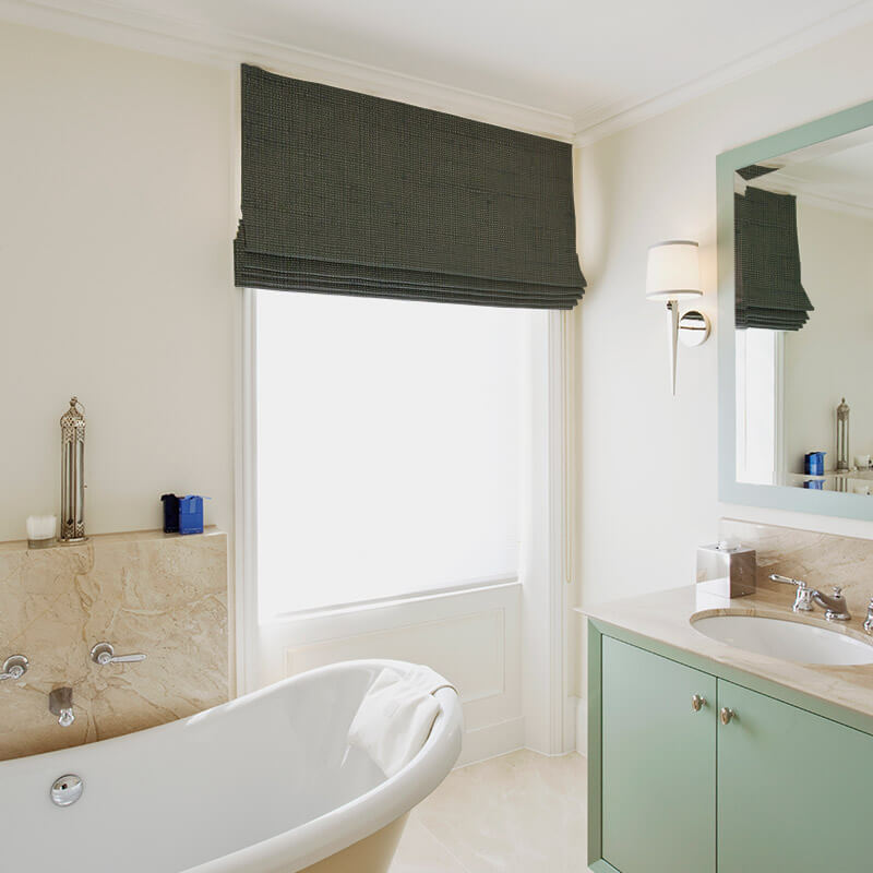 ready made blinds silk road truffle