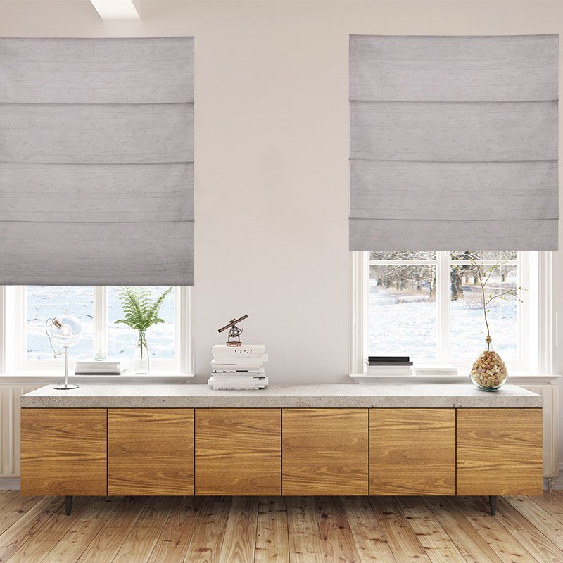 roman blinds luxe fog