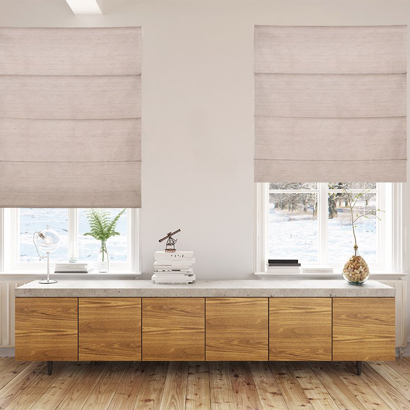 roman blinds luxe illusion