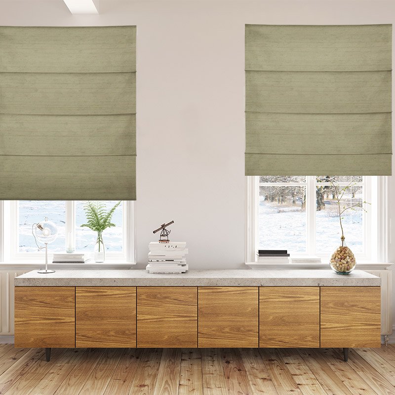 roman blinds luxe jewel