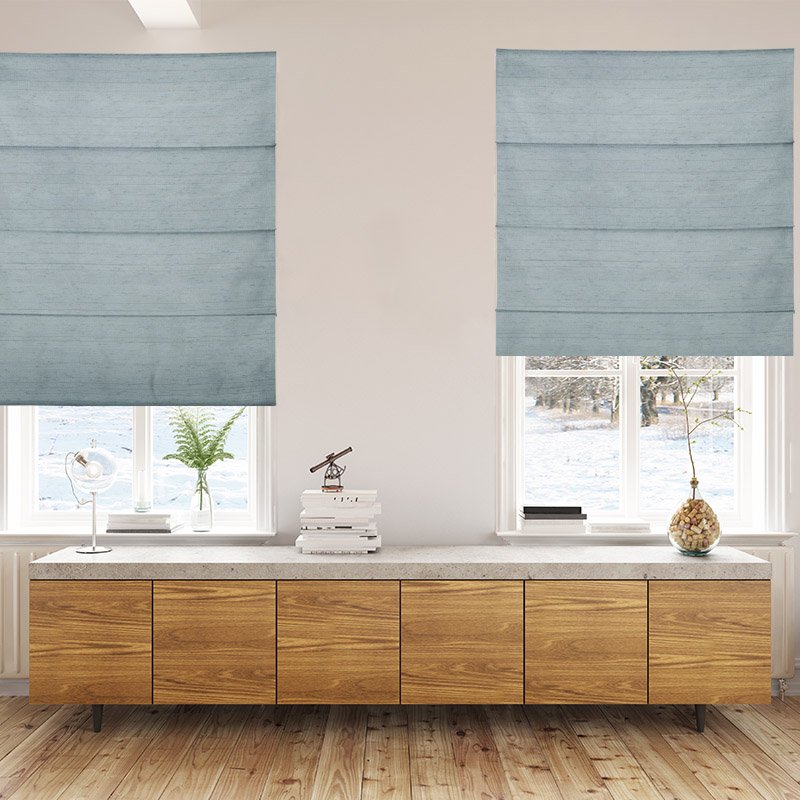 roman blinds luxe lagoon