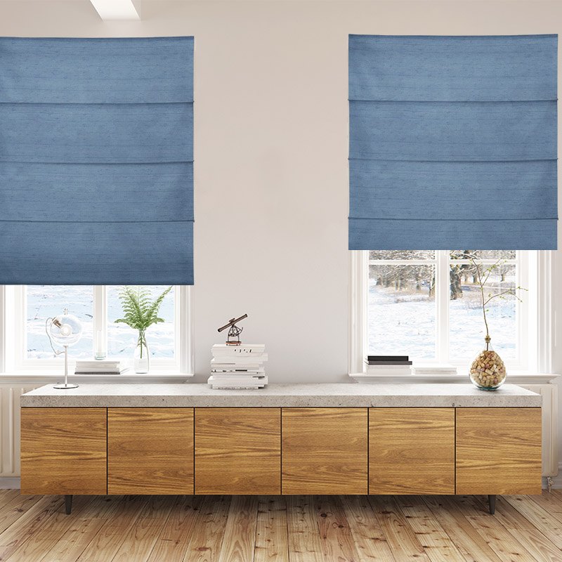 roman blinds luxe sapphire