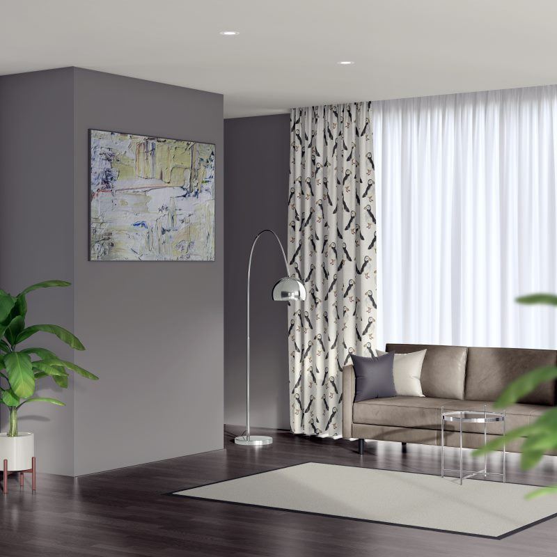 blackout curtains nz puffin black