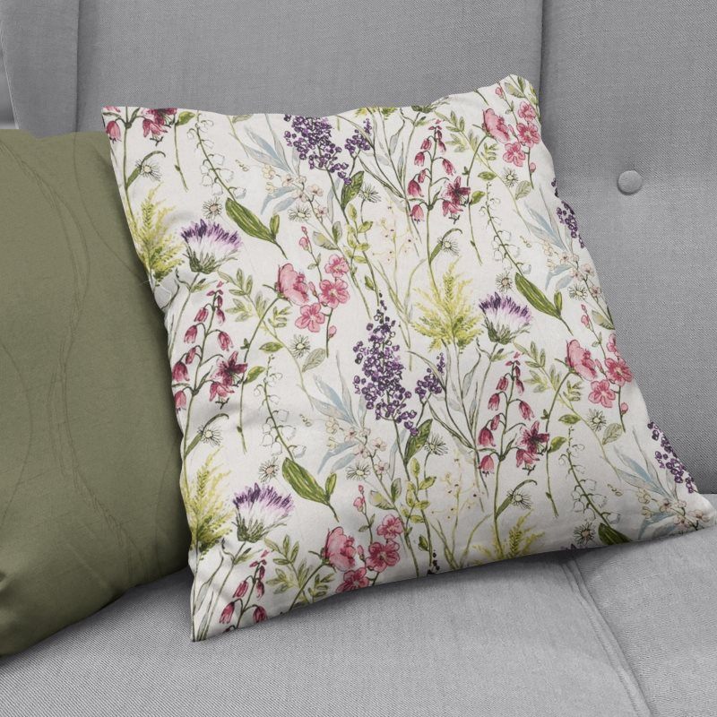 cushions nz meadow flower cherry