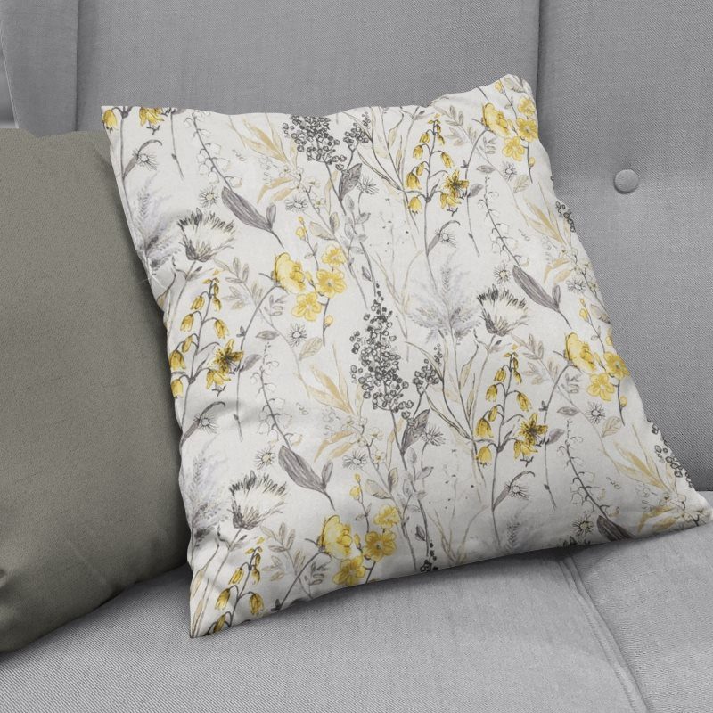 cushions nz meadow flower lemon