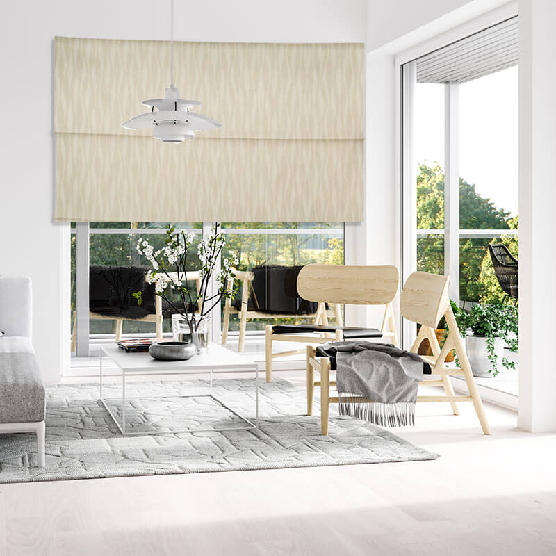 roman blinds bamboo feather