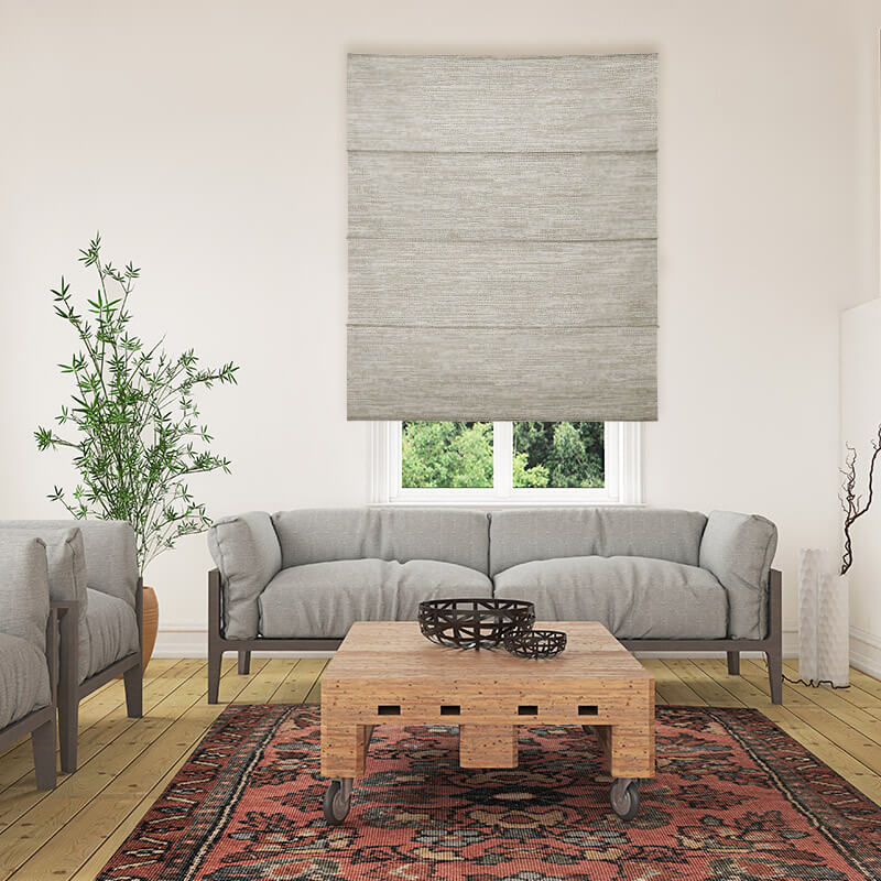 roman blinds finno silver