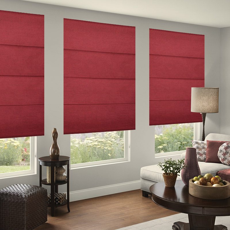 roman blinds nz provence cerise