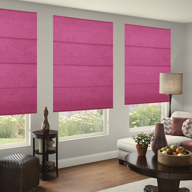 roman blinds nz provence magenta