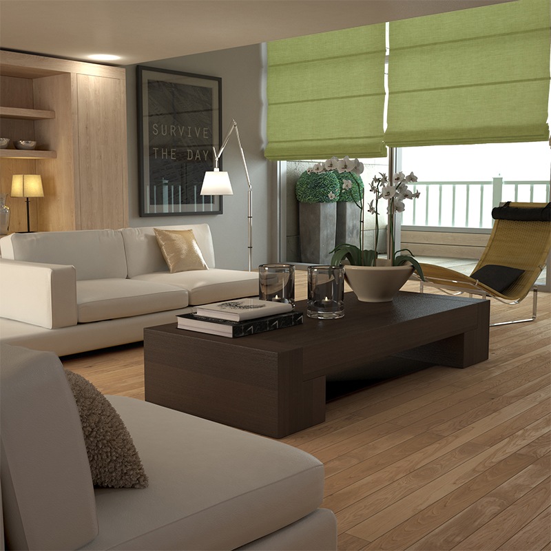 roman blinds provence pear