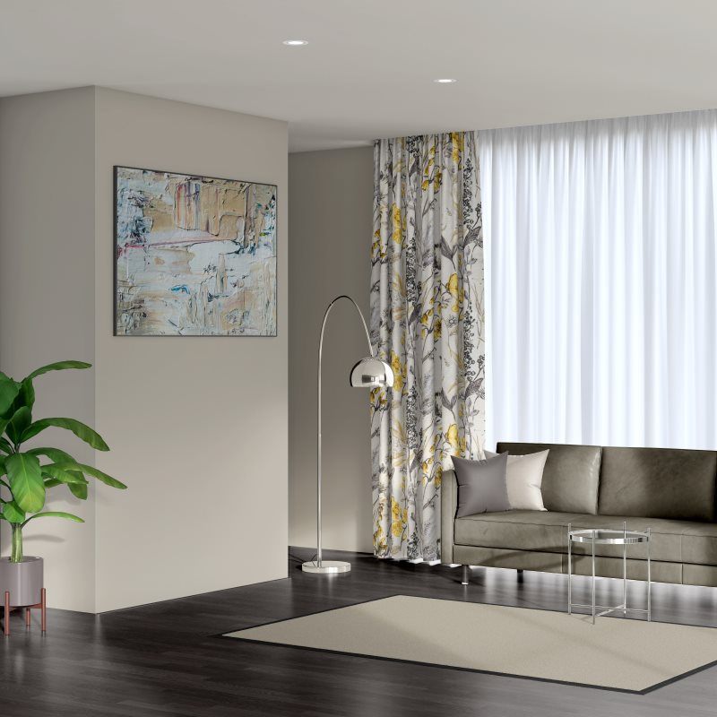 thermal curtains nz meadow flower lemon