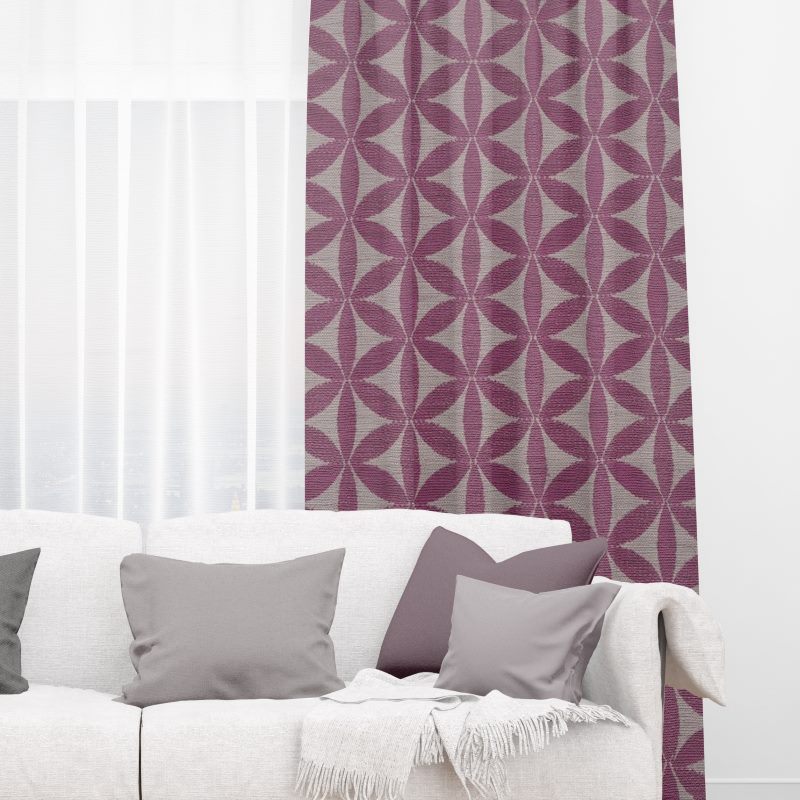 thermal curtains nz tapa fuchsia