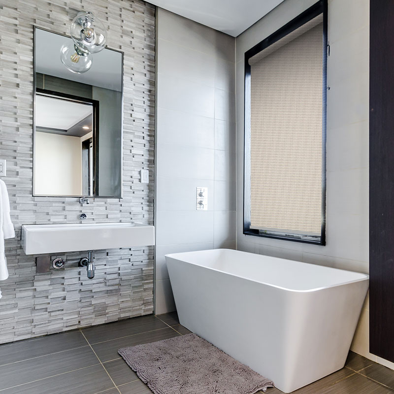 bathroom blinds nz shore white linen