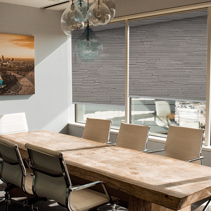 office roller blinds reve graphite