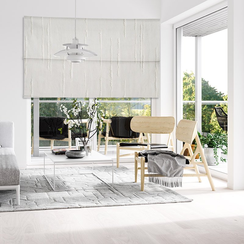 ready made blinds tidal almond