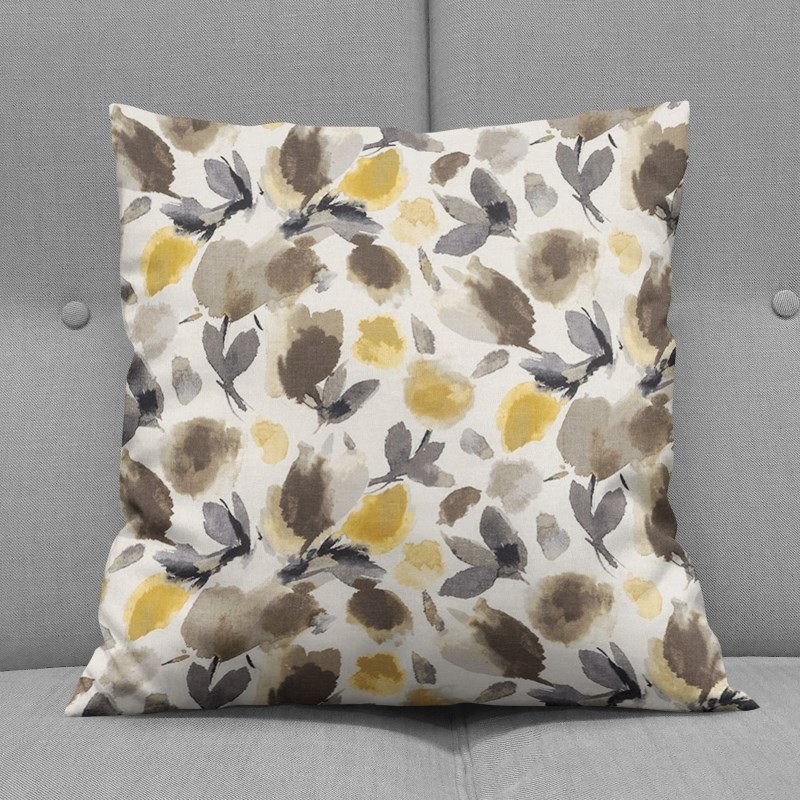 cushions nz flower burst golden