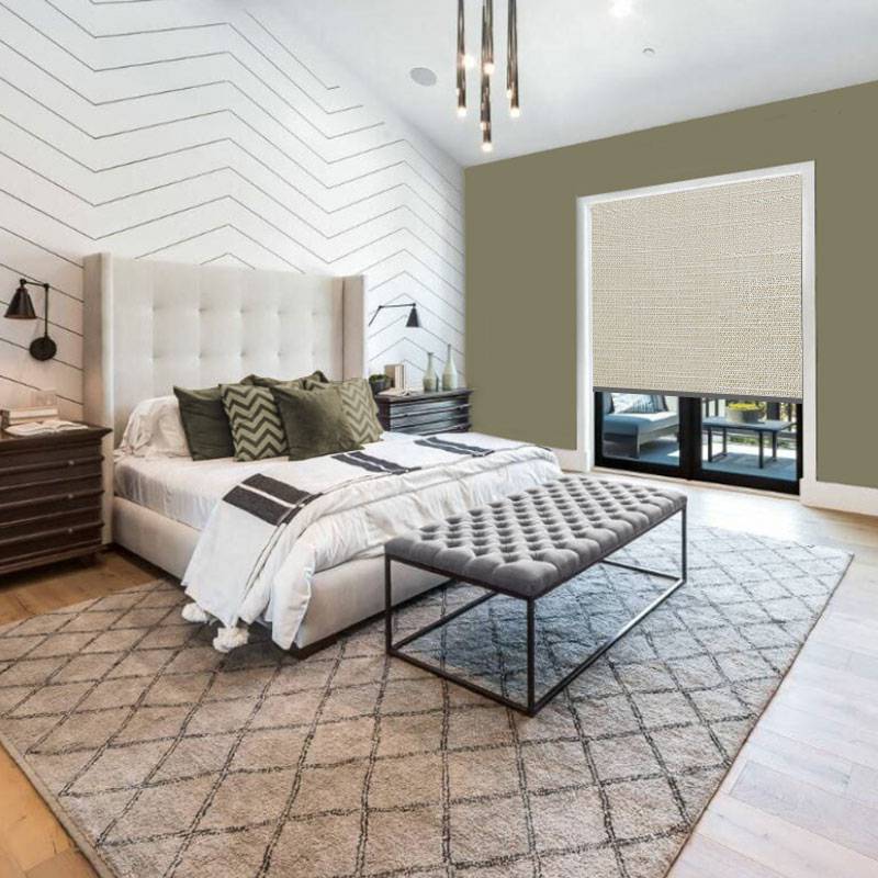 blinds and curtains linesque almond