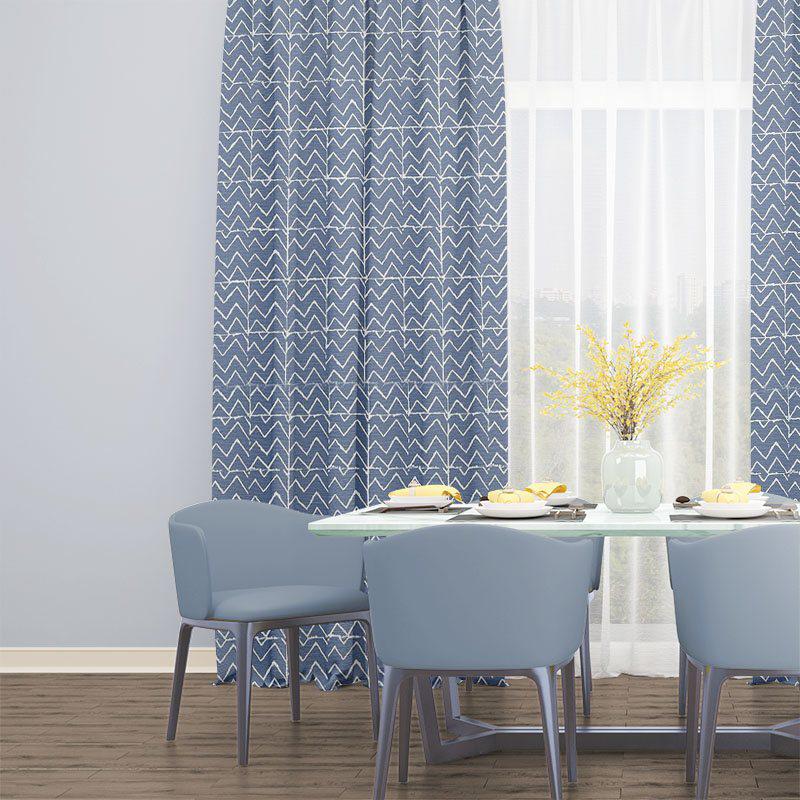 ready made curtains soundwave waterfall