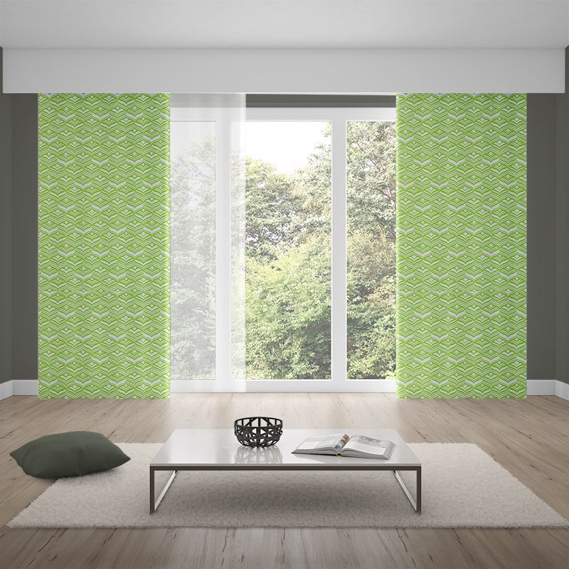 Cheap Curtains Avoca Lime