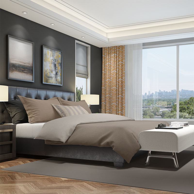 Curtain material Avoca Melon