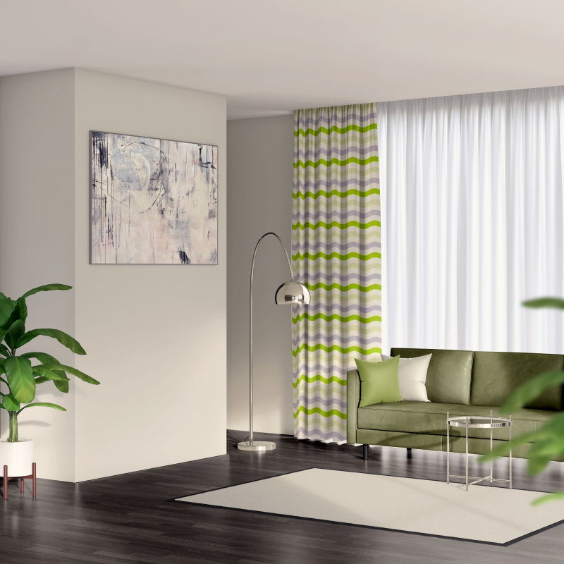 blockout curtains nz Merimbula Lime