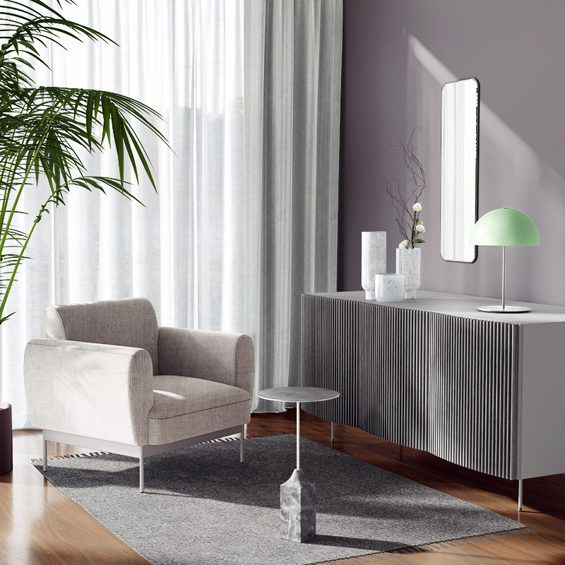 ready made curtains ecru