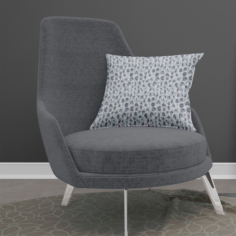 custom cushions Kenji sapphire