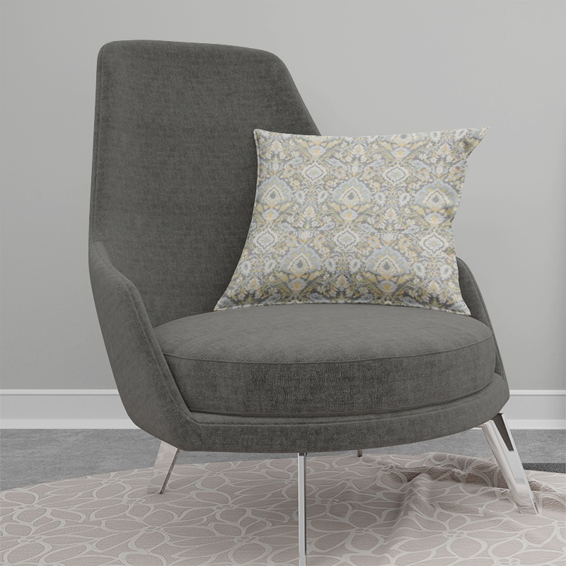 custom cushions medina pistachio