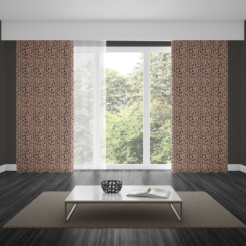 living room curtains Kenji natural