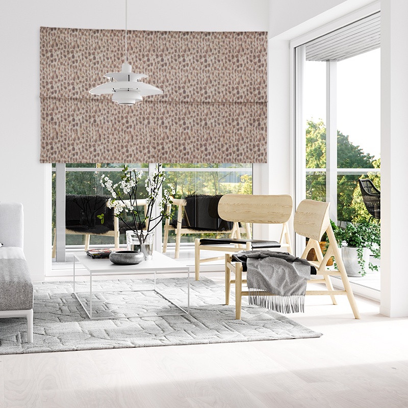 lounge roller blinds Kenji natural