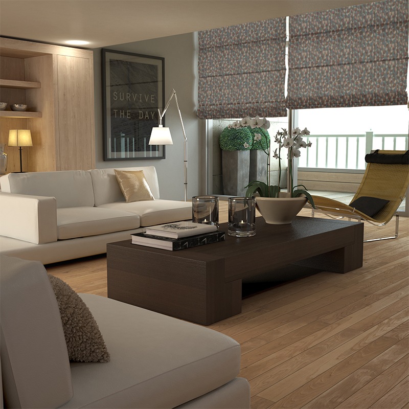 roman blinds Kenji mallard