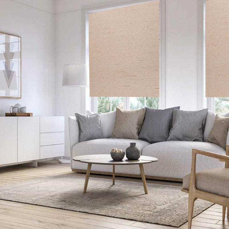 living room roller blinds maharaja ii blush